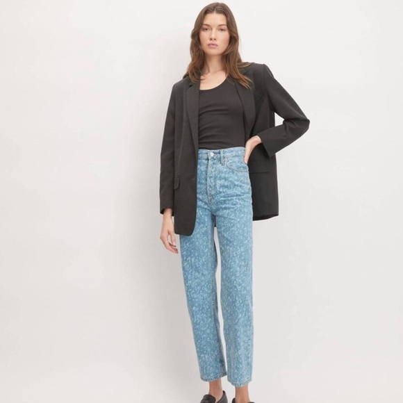 Everlane The Rigid Way-High® Jean Blue Base - Size 27 - Picture 1 of 1